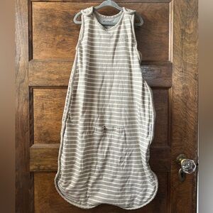Woolino | Birch Gray Striped Sleep Sack (2-24 months)